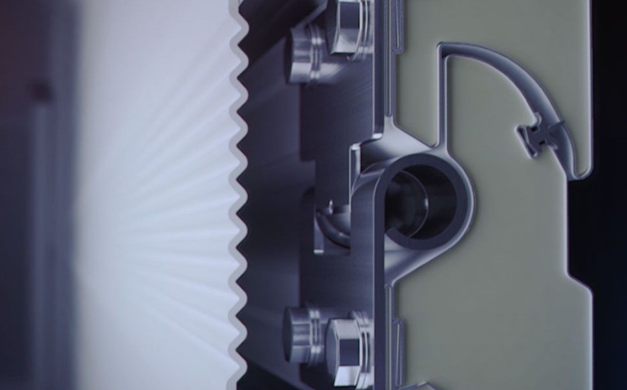 Panel INNOVO 60 mm w bramie segmentowej PRIME WIŚNIOWSKI