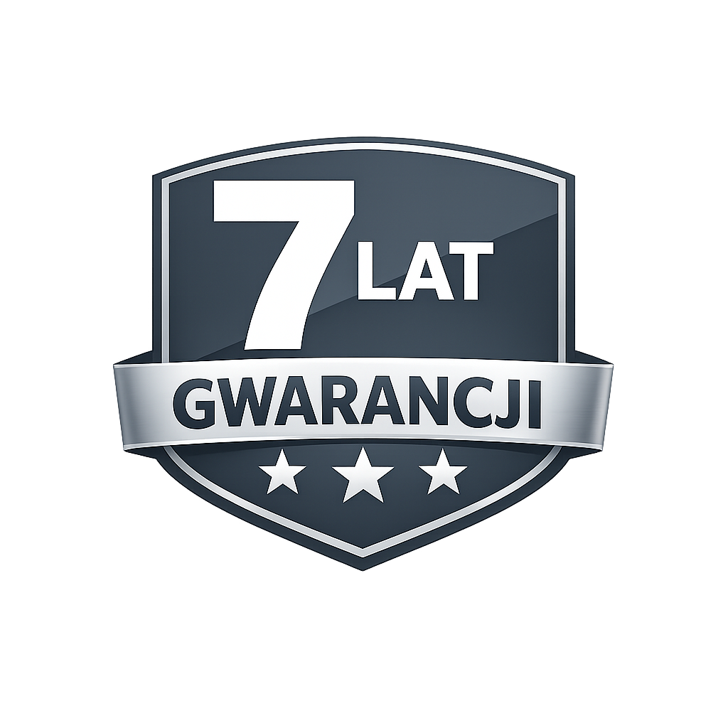 7 lat gwarancji na okna PVC WIŚNIOWSKI PRIMO